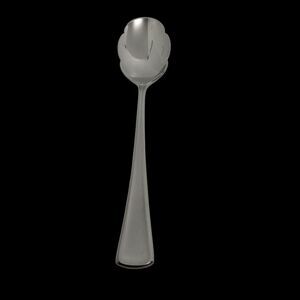 Gorham Stephanie Frosted Sugar Shell Spoon 18/8 Stainless‎ Steel Vintage RARE